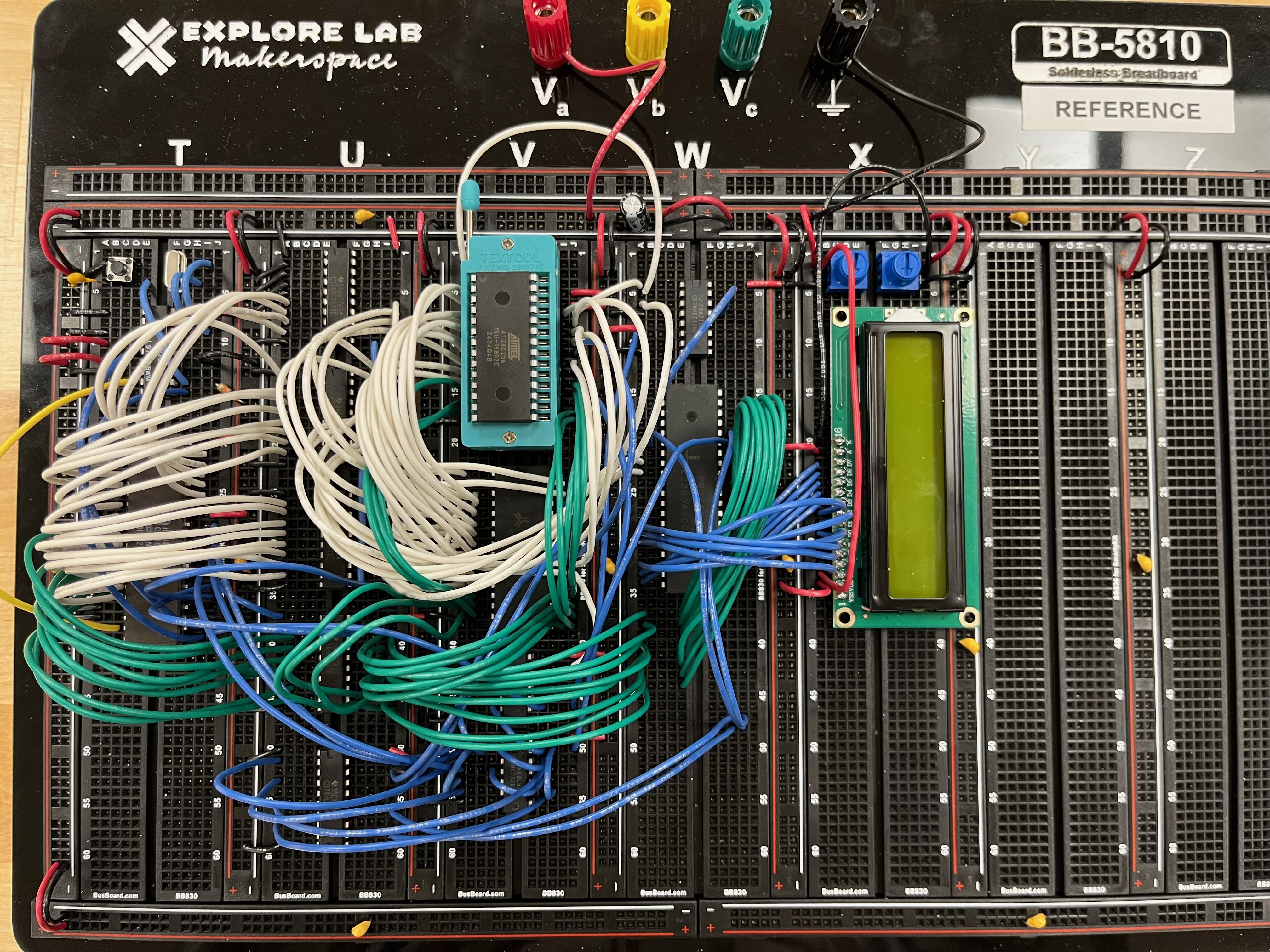 Breadboard Computer with LCD