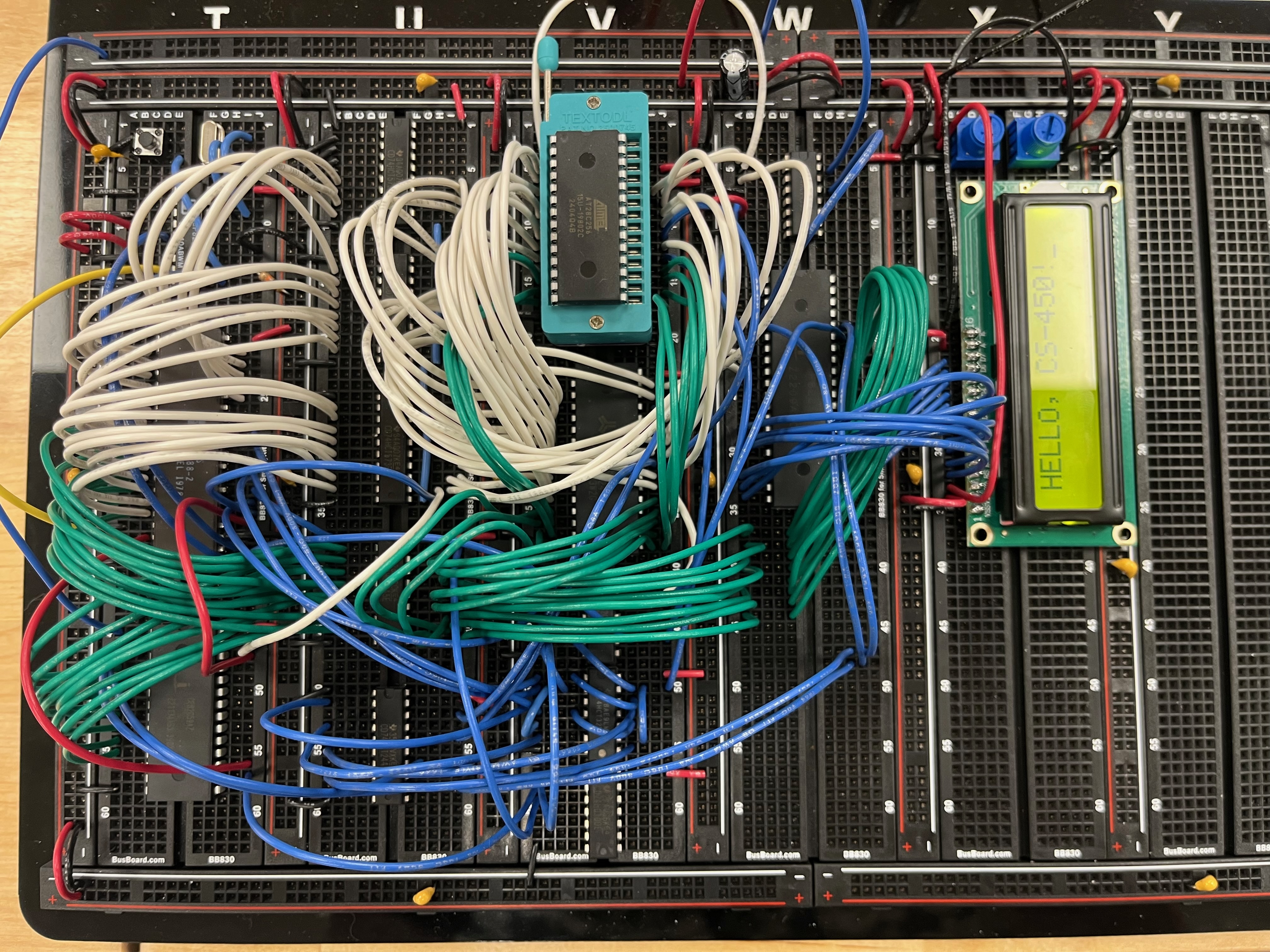 Breadboard Computer with revisions